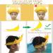 Baby Shower Cap Bathing Cap Kids Ear Protective Caps Soft Silicone Adjustable Waterproof Crown Shape Bath Visor Hat Safe Shampoo Shower Bathing Protection Bath Cap Washing Hair for Prevent Water and Foam into Eyes Ears Face for Toddler Baby Kids Children  - Buy Online on GoSupps.com