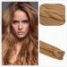 Buy 100% Remy Real Hair Extensions - 50cm Tresse Ramo in Hazelnut Brown (Color 8) | International Shipping Available - Buy Online on GoSupps.com
