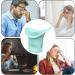 Eye Rinse Cup Eye Flush Kit Portable Silicone Eye Wash Cup | Eye Cleaner Cup with Scale Soft Eye Bath Soft for Eye Cleansing Refresh and Clean Tired Eyes Aezon Blue - Buy Online on GoSupps.com