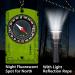 INMAKER Compass  Compass Hiking with Survival Whistle  Luminous Compass Gift for Kids  Apply to Outdoor Survival  Camping and Navigation Green - Buy Online on GoSupps.com