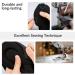 3D Contoured Cup Sleep Mask for Men & Women - 100% Light Block Out, Adjustable Strap, Breathable & Soft - Ideal for Sleeping, Yoga, Traveling (Black) - Buy Online on GoSupps.com