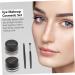 KALLORY 2pcs Black Waterproof Eyeliner Smudge Proof Eyeliner Eye Shadow Cream Eyeshadow Gel Water Proof 1 count (Pack of 1) As Shown - Buy Online on GoSupps.com