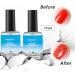Gel Nail Polish Remover Kit Nail Polish Remover with Cuticle Pusher & Nail Polish Scraper in 3-5 Minutes Easily & Quickly Remove Acrylic Nail Polish in 3-5 Minutes Don't Hurt Your Nails 2x 15ml gel remover kit - Buy Online on GoSupps.com