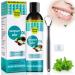 Lucery-T yer 237ml Oil Pulling for Teeth 100% natural oral oil with coconut oil and peppermint oil oil pulling for fresh breath tooth whitening and healthier gums and teeth with tongue scraps