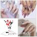 EBANKU Poker Nail Art Stickers - 10 Sheets Playing Card Style Decals for Women and Girls - Numbers, Letters, Graphics - DIY Nail Design Accessories - Buy Online on GoSupps.com