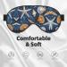 SSIMOO Adjustable Sea Star & Seashell Sleep Mask | Breathable & Fashionable Eye Mask for Comfortable Sleep - International Shipping - Buy Online on GoSupps.com