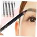 PLAFOPE 16 Pcs Pencil Sharpener Eyebrow Pencil Beauty Eyebrow Pen Eyebrow Pen Pencil Black Wooden - Buy Online on GoSupps.com