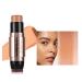 Double-headed highlighter and contour stick natural three-dimensional shadow nose shadow concealer makeup(06)