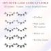 50-Piece Mixed Length Lash Clusters Set - Wispy Volume and Natural Look - Reusable DIY Eyelash Extensions - MERETON - Buy Online on GoSupps.com
