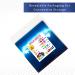120 pcs Cello Sheets 8 x 8 in (10 Colors Silver & Gold Included) - Colored Cellophane Sheets - Colored Cellophane Wrap - Colored Transparency Sheets - Colored Saran Wrap - Cellophane Paper Wrapping - Buy Online on GoSupps.com