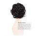 YAMEL Dark Brown Chignon Hairpiece | Curly Bun Extensions for Women | Updo Hair Pieces | Synthetic Messy Bun Hair Piece - Buy Online on GoSupps.com