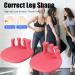 YTGER Foot Arch Trainer Posture Corrector | Toe Separators and Straightener for Bunion Relief | Pink (1 Pair) - Buy Online on GoSupps.com