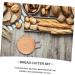 Bestonzon 2 Sets Decorative Bread Tools - Pizzaschneider Brotlame & Folding Razor Plane Cutter - Stainless Steel for Pastry & Household Use - Buy Online on GoSupps.com