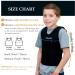 Sensory Compression Vest for Autism & Hyperactivity - Form-Fitting Breathable Design (Black Small) - Buy Online on GoSupps.com