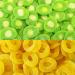 Pineapple Flavoured Rings & Sour Flavoured Kiwi Slices - Fruit Flavoured Sweets (500g)