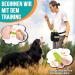Slowton Treats for Dogs - Large Storage Feed Bag & Hands-Free Snack Pack with Reflective Strip - Perfect for Dog Training & Walks - Buy Online on GoSupps.com