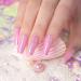 Mermaid Effect Pearl Glitter Gel Polish - Reflective Sparkle Shiny Clear Pastel Nail Gel - 7.5ml - UV/LED Lamp Cure - Nail Art Manicure - Buy Online on GoSupps.com