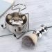 Premium Shaving Tool Set - Stainless Steel Stand & Brush Holder | Eco-Friendly Rust-Free | International Shipping Available - Buy Online on GoSupps.com