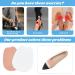 NICENEEDED 6 Pairs Felt Tongue Pads - Non-Slip Forefoot Cushions & Metatarsal Support for Comfortable Shoes - International Shipping Available - Buy Online on GoSupps.com