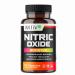 Aktive Supplements Nitric Oxide Booster Supplement with L-Arginine L-Citrulline and Ginseng Root Enhance Blood Flow Boost Energy & Stamina Support Heart Health & Muscle Growth 60 Capsules