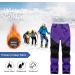 Seaur Kinder Softshellhose - Warm Windproof Hiking Pants for Boys & Girls Winter Thermo Trekking Pants (115-175 cm) - Dunkles Lila - Buy Online on GoSupps.com