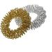 Beauneo 4Pcs Acupressure Massage Rings - Silver & Golden | Effective Pain Relief & Relaxation | Worldwide Shipping - Buy Online on GoSupps.com