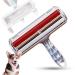 UBUL Pet Hair Remover Roller - Reusable with Self-Cleaning Base -Remove from Furniture and More. No Adhesive or Sticky Tape Needed-Eco-Friendly,Perfect Portable., Dark Red, 7.8*4.7* 2.7inch
