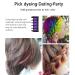 12-Color Hair Chalk Comb Set for Girls | Temporary, Washable Hairdressing Kit for Kids Birthday Party, Cosplay, DIY | Ages 4-10 - Buy Online on GoSupps.com