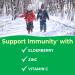 VitaWorks Kids Elderberry With Zinc and Vitamin C - Immune Support Supplement Chewable Tablets - Tasty Natural Mixed Berry Flavor - Vegan Vegetarian Gluten Free Non-GMO for Children 120 Chewables - Buy Online on GoSupps.com
