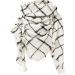 Buy Women's Triangular Cashmere Scarf with Button - Beige Knitted Neck Warmer & Cape International Shipping Available - Buy Online on GoSupps.com