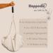 Hoppediz Cradle Cloth Set for Baby Hanging Scale - Amsterdam Aqua Design | Includes Measuring Tape & Card - Shop Now! - Buy Online on GoSupps.com