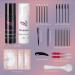 PERMANIA Rich Black Eyelash & Brow Color Kit - Professional Eyebrow Coloring for Natural Makeup at Home - Buy Online on GoSupps.com