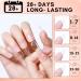 Makartt Solid Nail Glue Gel - Super Adhesive for False Nail Tips | 0.5 fl oz | Long Lasting Lamp Curing Perfect for Salon & Home Use | Clear Nail Art Solution - Buy Online on GoSupps.com