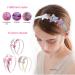 Fishdown Girls Glitter Headbands - 6Pcs Toddler Sequin Non-slip Hair Bands for Kids, Multicolor - Buy Online on GoSupps.com