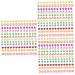 Healeved 7200 Pcs 12 Fruit Sliced nail Art Accessories Hair Dryer Brush Flower Decor Floral Decor Nail Resin Embellishments Nail Art Decorations Nail Fruit Manicure Decorative Sheet