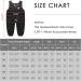 Panegy Kids Toddler Snow Pants - Water-Resistant & Insulated Bib Snowsuit for Winter | 9 Months - 6 Years | Black - Buy Online on GoSupps.com