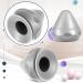 Euioovm Triggerpunkt P cker - Fascia Fitness Ball with Suction Cup for Muscle Pain Relief | Versatile Massage Device for Back Neck Arms & Shoulders - Gray - Buy Online on GoSupps.com