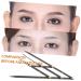 Housoutil 5 Pcs Second Generation Scale Golden Ratio Stencil Make up Kit Eyebrow Measuring Tool Metal Bagged 25x5x0.6cmx5pcs Blackx5pcs - Buy Online on GoSupps.com