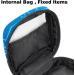 MUOOUM Portable Sanitary Napkin Storage Bag | Blue Cardiogram Print | Menstrual Cup Pouch for Women | Multi-colored 1 - Buy Online on GoSupps.com
