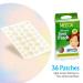 Acne Plaster Hydrocolloid Bandages (216 pcs) - Effective Acne Treatment for Face & Skin | Reduces Pimples & Blackheads Two Universal Sizes - Buy Online on GoSupps.com