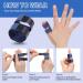 Thumb Finger Splints - Trigger Thumb Brace for Arthritis & Injury Relief - 4pcs Short Blue Protector for All Fingers - Buy Online on GoSupps.com