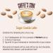 Matteo's Barista Style Sugar-Free Coffee Syrup Sugar Cookie Flavor Zero Calories and Sugar Keto Friendly Ideal for Lattes Cappuccinos Espresso Americano Indulgent Taste 25.4 Oz 6-Pack 750ml (Pack of 6) - Buy Online on GoSupps.com