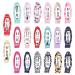 20Pcs 2 Inch No Slip Snap Hair Clips Ribbon Wrapped Barrettes for Girls, Toddlers, Kids, Women - Hair Accessories - Buy Online on GoSupps.com