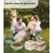Portable Collapsible Dog Bowl with Lid - Travel-Friendly & Foldable for Dogs & Cats - Ideal for Outdoor & Indoor Use - Buy Online on GoSupps.com