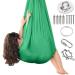 Children's sensory full body socks for young girls adult autism full-body overturn stretchy breathable body Sox for stress reduction in children with autism 280x100cm Dark Green