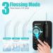 Water Dental Flosser - Professional Oral Irrigator with 3 Modes 10 Pressures 7 Tips | 600ML - Ideal for Braces & Dental Care - Buy Online on GoSupps.com