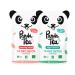 Panda Tea Panda Tea - Organic Detox Tea and Infusion - 28 Cotton Tea Bags - 14-Day Challenge - Certified Organic