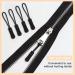 10-Piece Universal Zipper Replacement Set - Zip Pullers for Suitcases Coats & Boots | International Shipping - Buy Online on GoSupps.com