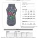 PetyOung Dog Sweater with Flower Embroidery | Soft Winter Clothing for Small & Medium Dogs | XL Gray - Buy Online on GoSupps.com