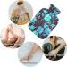 NAANLE 2L Hot Water Bottle with Watercolor Blue Flower Cover - Pain Relief & Cold Therapy Ideal for Back Pain Hand & Foot Warmers - Buy Online on GoSupps.com